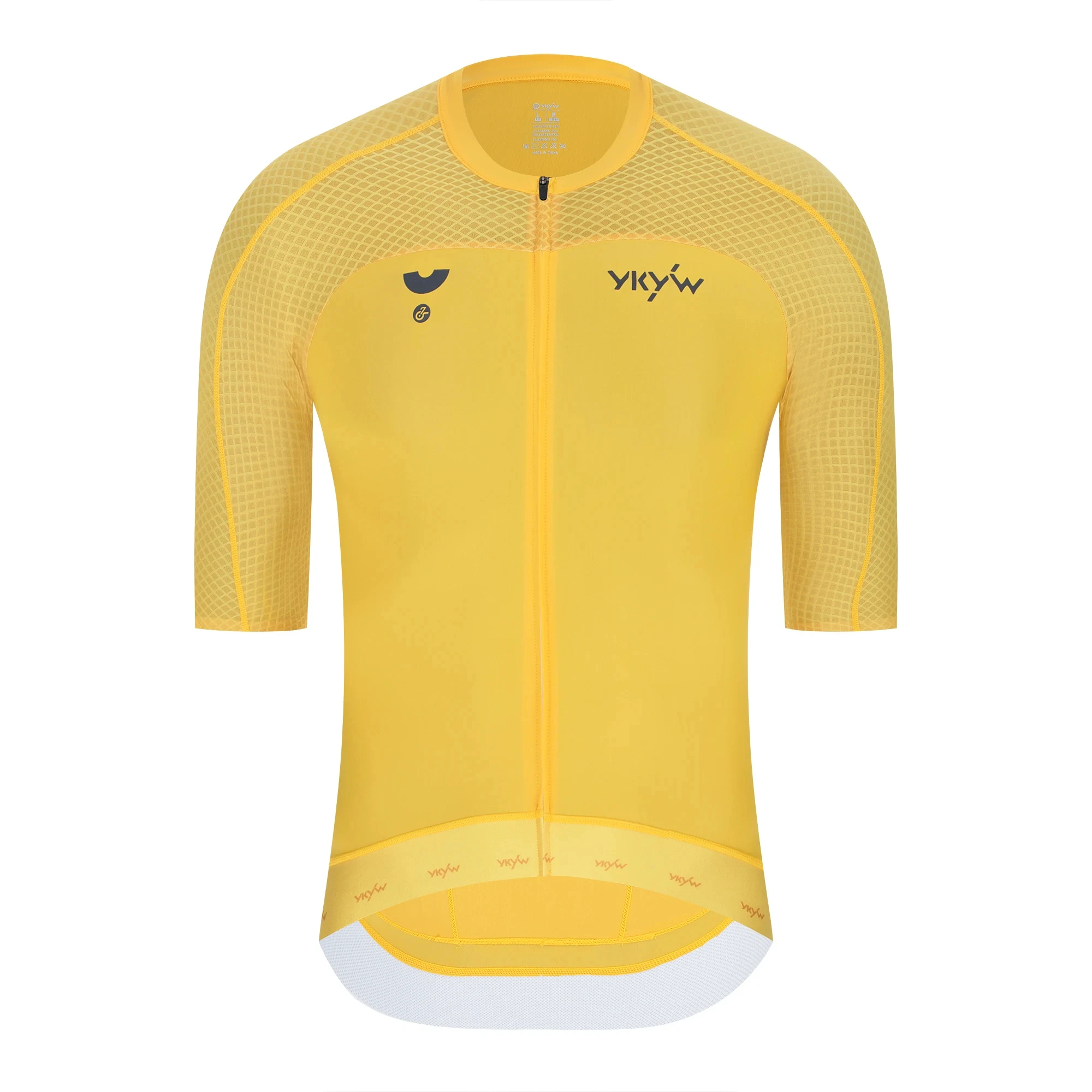 YKYWBIKE 2026 Men Summer Cycling Jersey 3D Cutting Anti-sweat Lightweight Quick Dry Road Bike Riding Tops Breathable Anti-slip