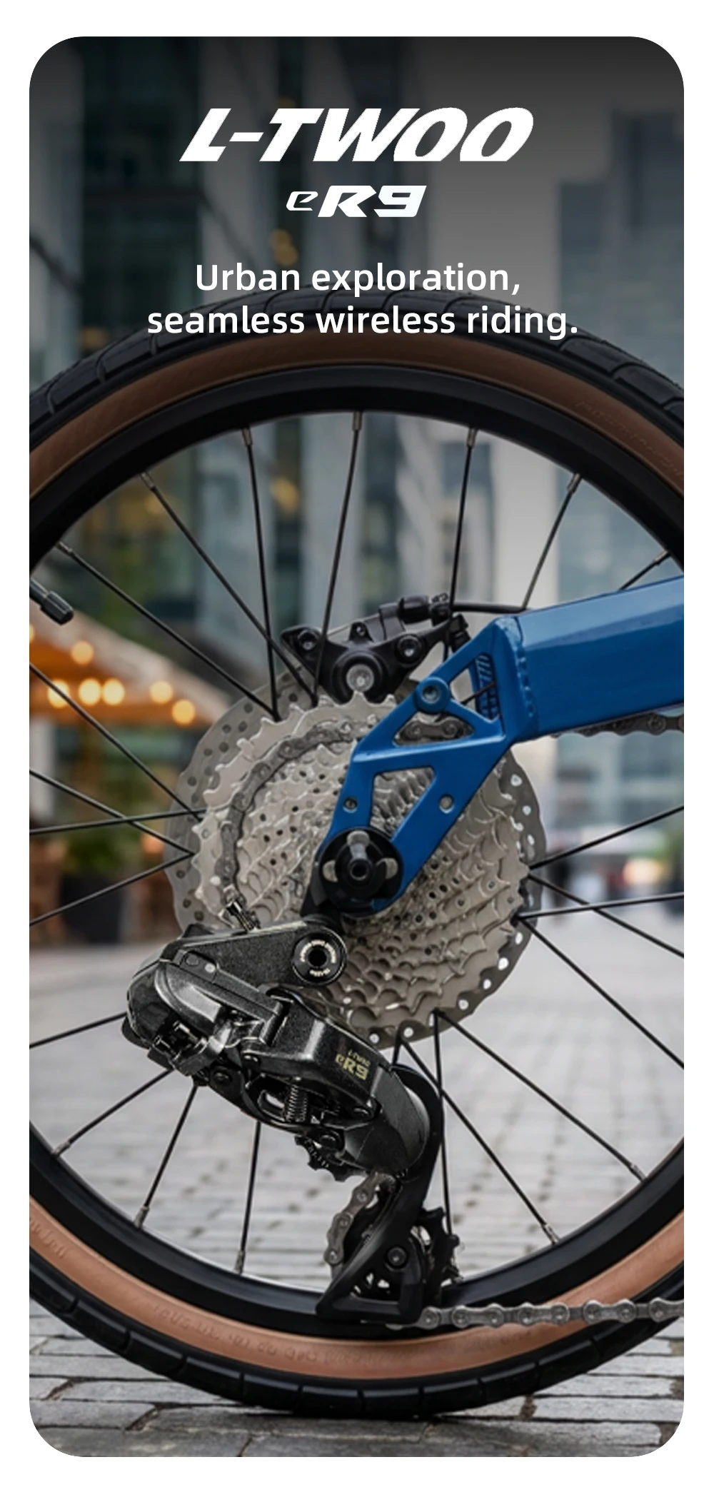2026 LTWOO ER9 Wireless Electronic Shifting Groupset, Compatible with 10-12 Speed for 14-20 Inch Folding Bike/Flat Bar Road Bik