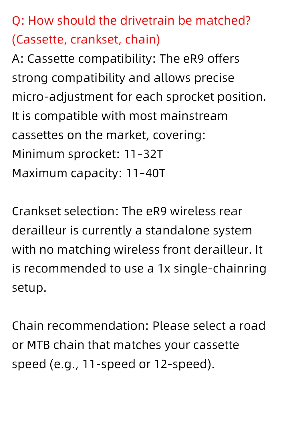 2026 LTWOO ER9 Wireless Electronic Shifting Groupset, Compatible with 10-12 Speed for 14-20 Inch Folding Bike/Flat Bar Road Bik