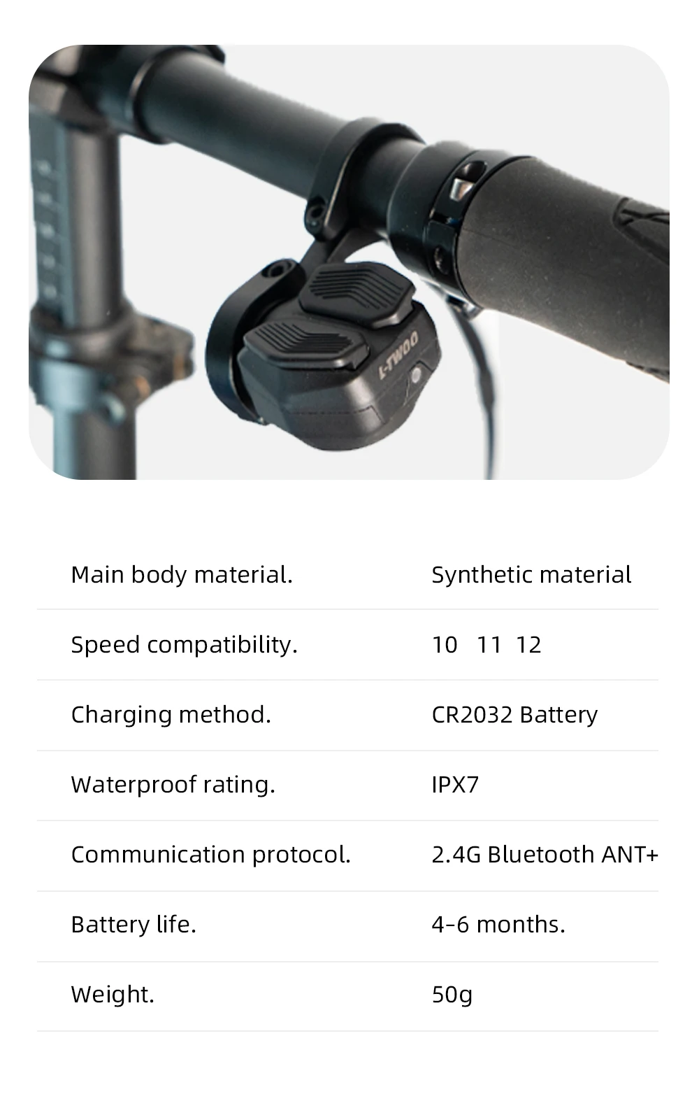 2026 LTWOO ER9 Wireless Electronic Shifting Groupset, Compatible with 10-12 Speed for 14-20 Inch Folding Bike/Flat Bar Road Bik