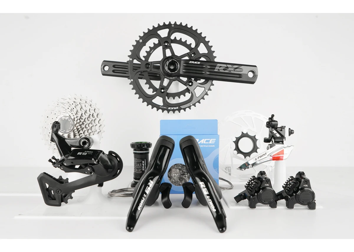 LTWOO R9 2x11s Hydraulic Disc, 22 Speed Road Groupset + ZRACE Crank Cassette SUMC & DYC Chain, for Road Bike / R7020 R8020