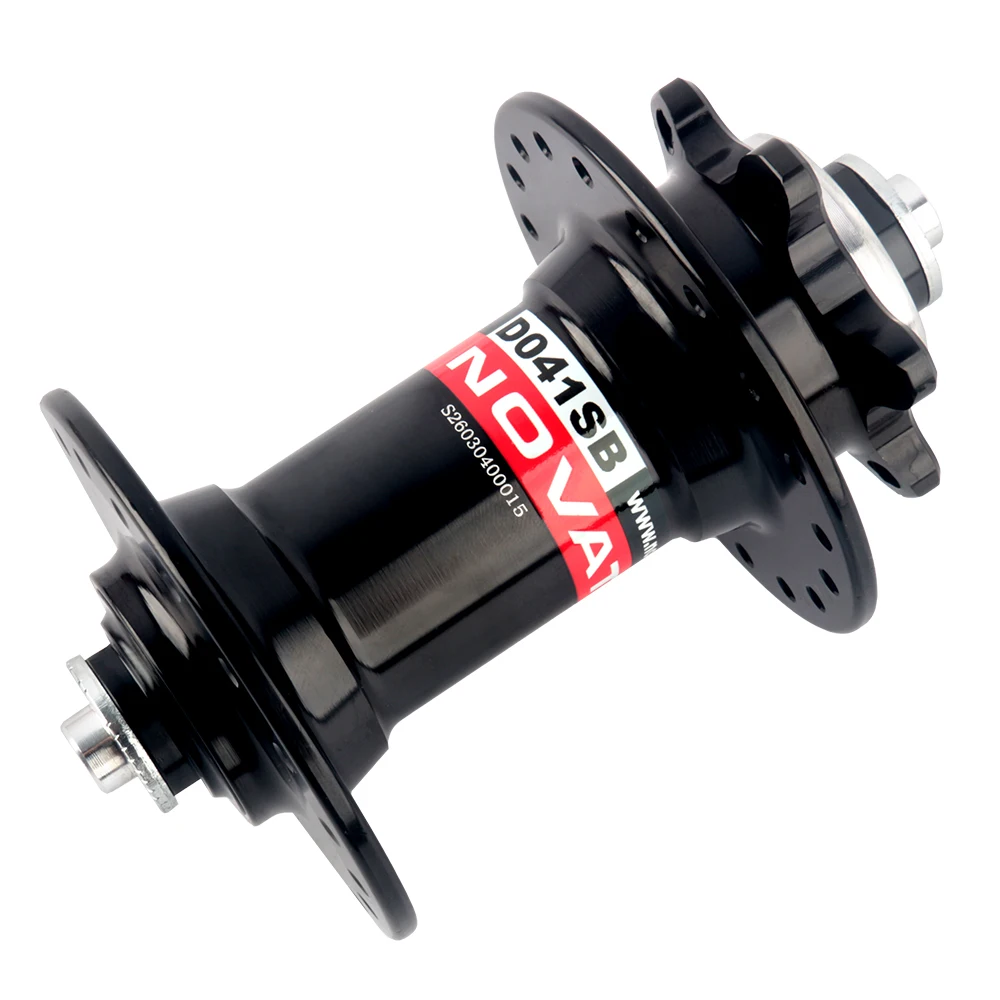 Novatec MTB Hub D041SB D042SB Mountain Bicycle Cube 28H 32H 36H Bike HG Bearing Cube 7 8 9 10 11 12 Speed Disc Brake QR Hub
