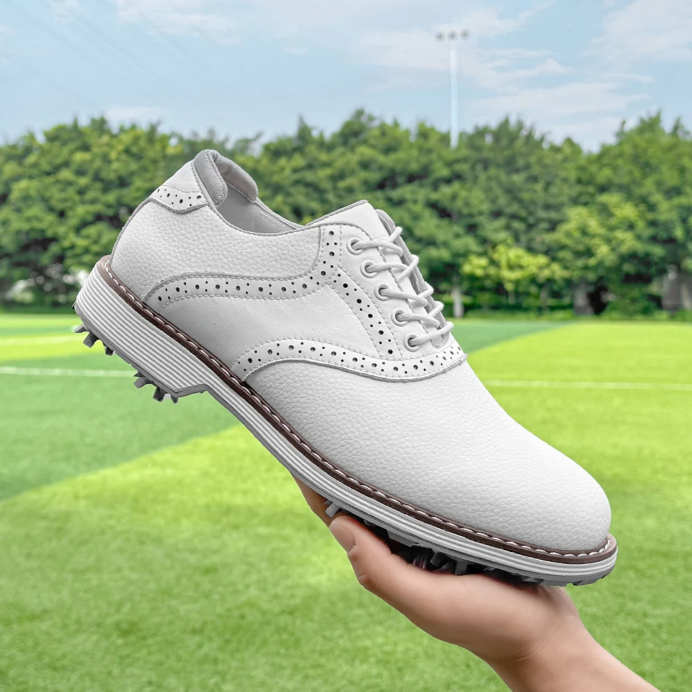 Men'S Golf Shoes Outdoor Sports Leisure Lightweight Golf Shoes for Men Non-Slip Big Size 39-48 Golf Sport Training Shoes
