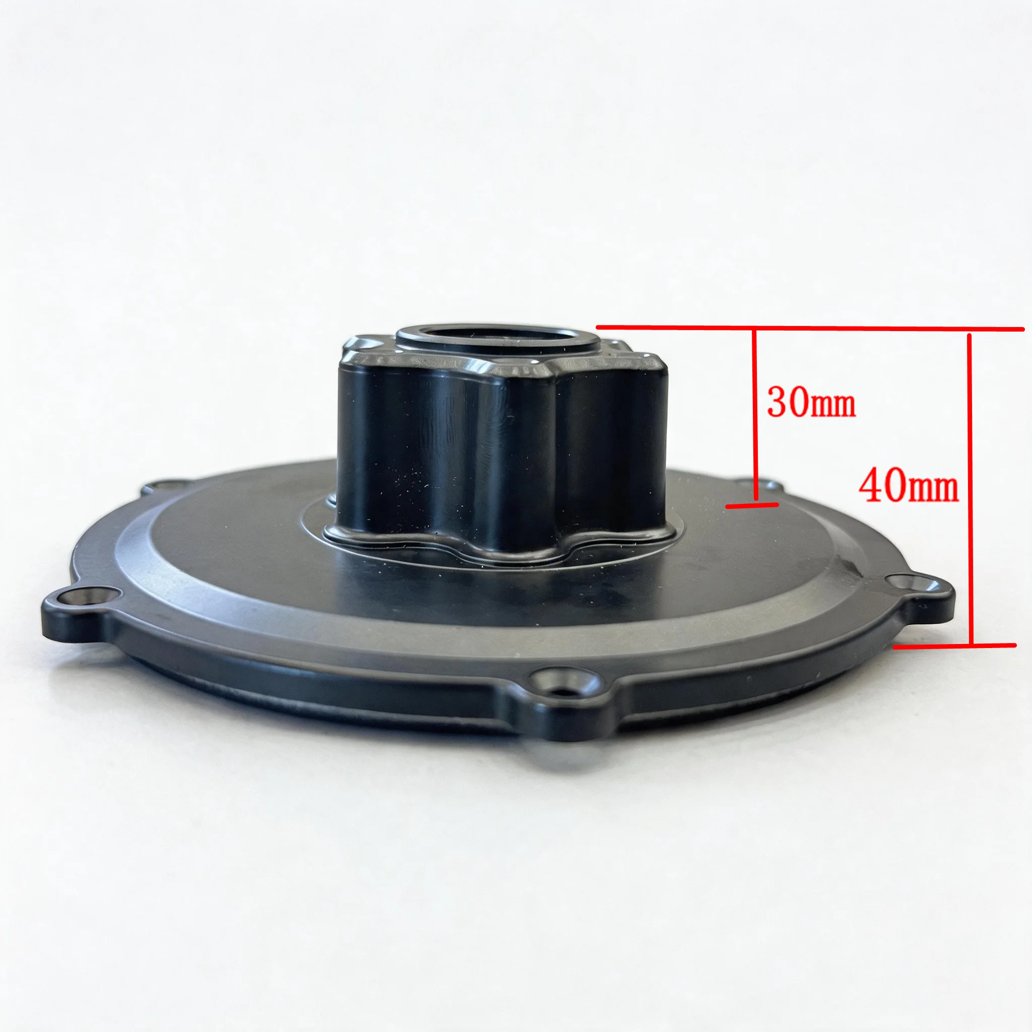 SOFX Fat Hub Motor Disc Brake Cover 190mm Dropout for Fatbike350W/500W/750W/1000W Geared Motor Back Alloy Case for Replacement