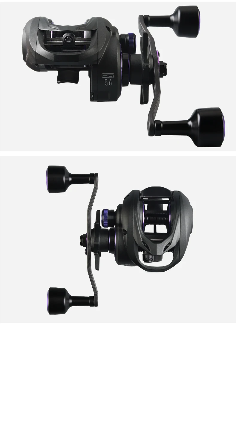 Kingdom Mithras Baitcasting Reel Aluminum Alloy Frame 5.6:1 4.7:1 Gear Ratio 8KG Max Drag 10+1BB For Squid Octopus Fishing