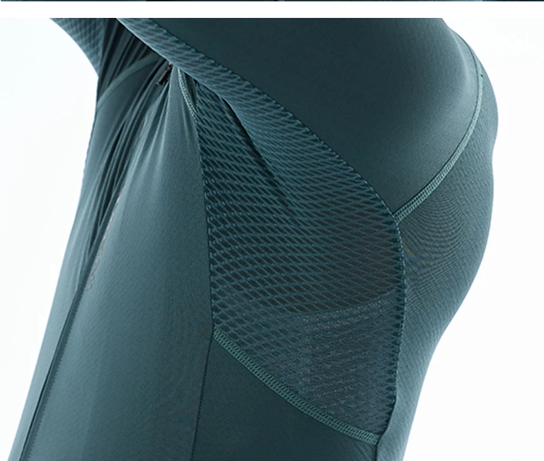 INBIKE Pro Men's Cycling Suit Short Sleeve Jersey Bib Shorts with Pockets Breathable Summer Road Bike Bicycle Clothing Quick Dry