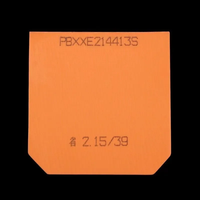 1 Pcs DHS Hurricane 3 NEO 37 Degrees Soft Table Tennis Rubber DHS Hurricane 3 37° Neo Soft Provincial Ping Pong Sponge