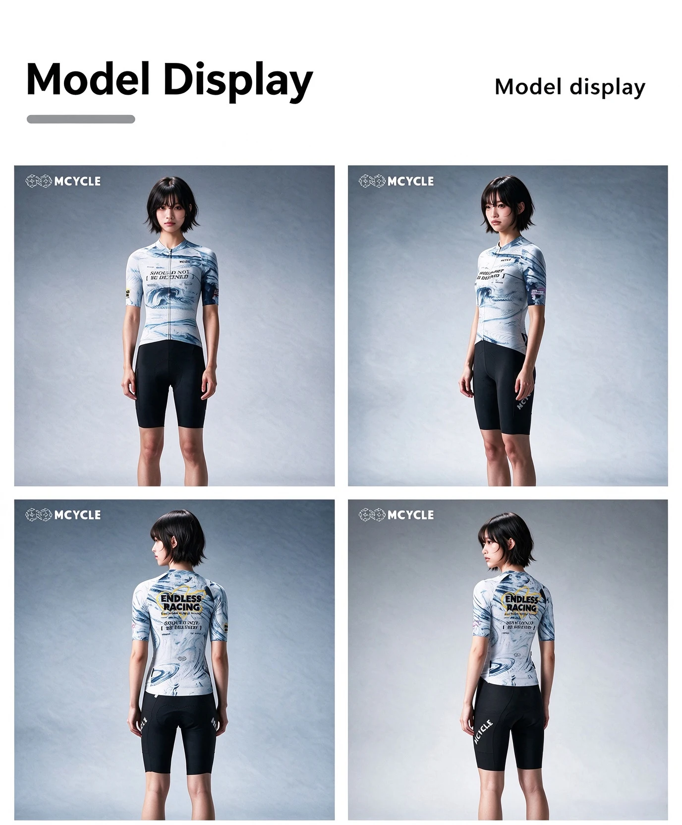 Mcycle Quick Dry Men's Cycling Jersey Short Sleeve Breathable Road Bike Top Lightweight Bicycle Wear for Men And Women