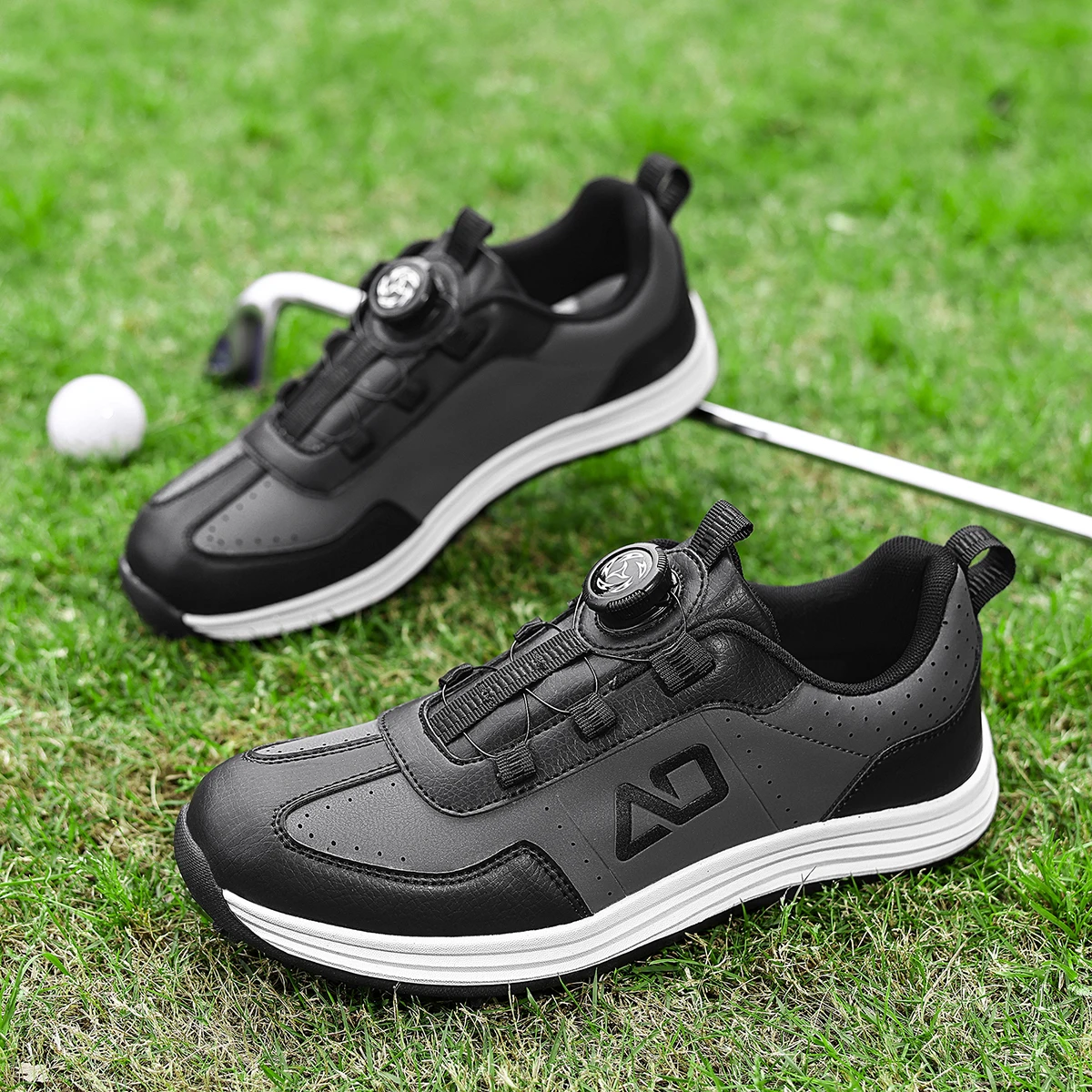 Golf Shoes for Fashionable Outdoor Use for Both Men and Women, With Anti-Slip Design, Suitable for Mountain Climbing and Hiking