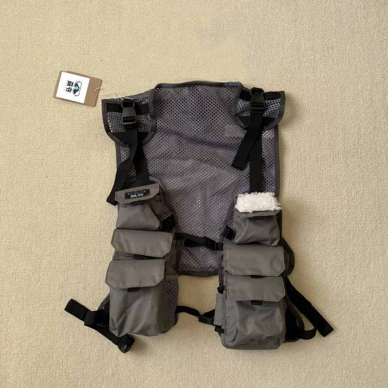 Outdoor Tactical Fishing Vest Multifunctional American Style Large Pocket Design, Fly Fishing, Casual Fashionable Fishing