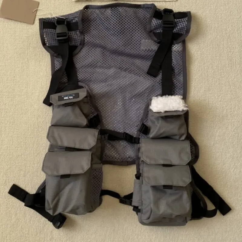 Outdoor Tactical Fishing Vest Multifunctional American Style Large Pocket Design, Fly Fishing, Casual Fashionable Fishing