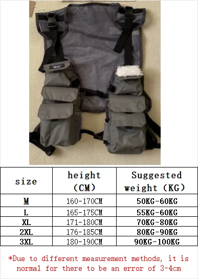 Outdoor Tactical Fishing Vest Multifunctional American Style Large Pocket Design, Fly Fishing, Casual Fashionable Fishing