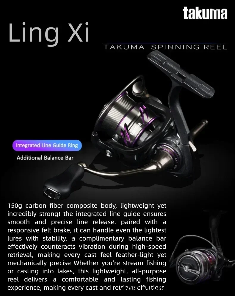 2026 New Takuma Lightweight Spinning Wheel, Metal Wire Cup For Sea Fishing, Shallow Far Throw Fishing Reel, Sports Entertainment