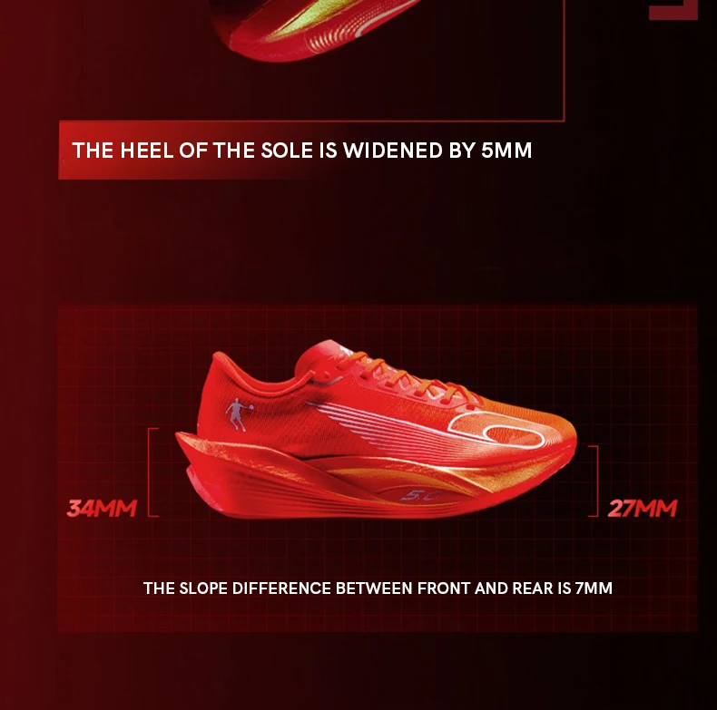 QIAODAN Feiying PB5.0 Men Carbon Plate Running Shoes 2026 Professional Marathon Racing Sneakers Shock Sports Shoes QDB023252299