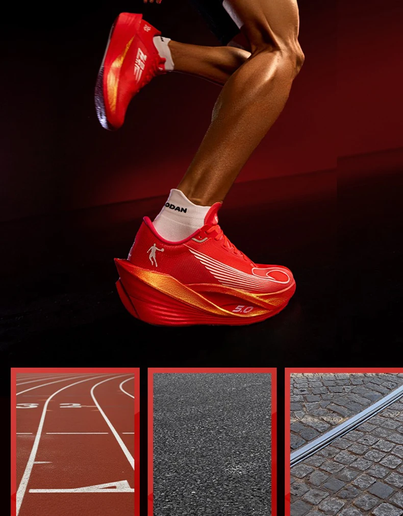 QIAODAN Feiying PB5.0 Men Carbon Plate Running Shoes 2026 Professional Marathon Racing Sneakers Shock Sports Shoes QDB023252299