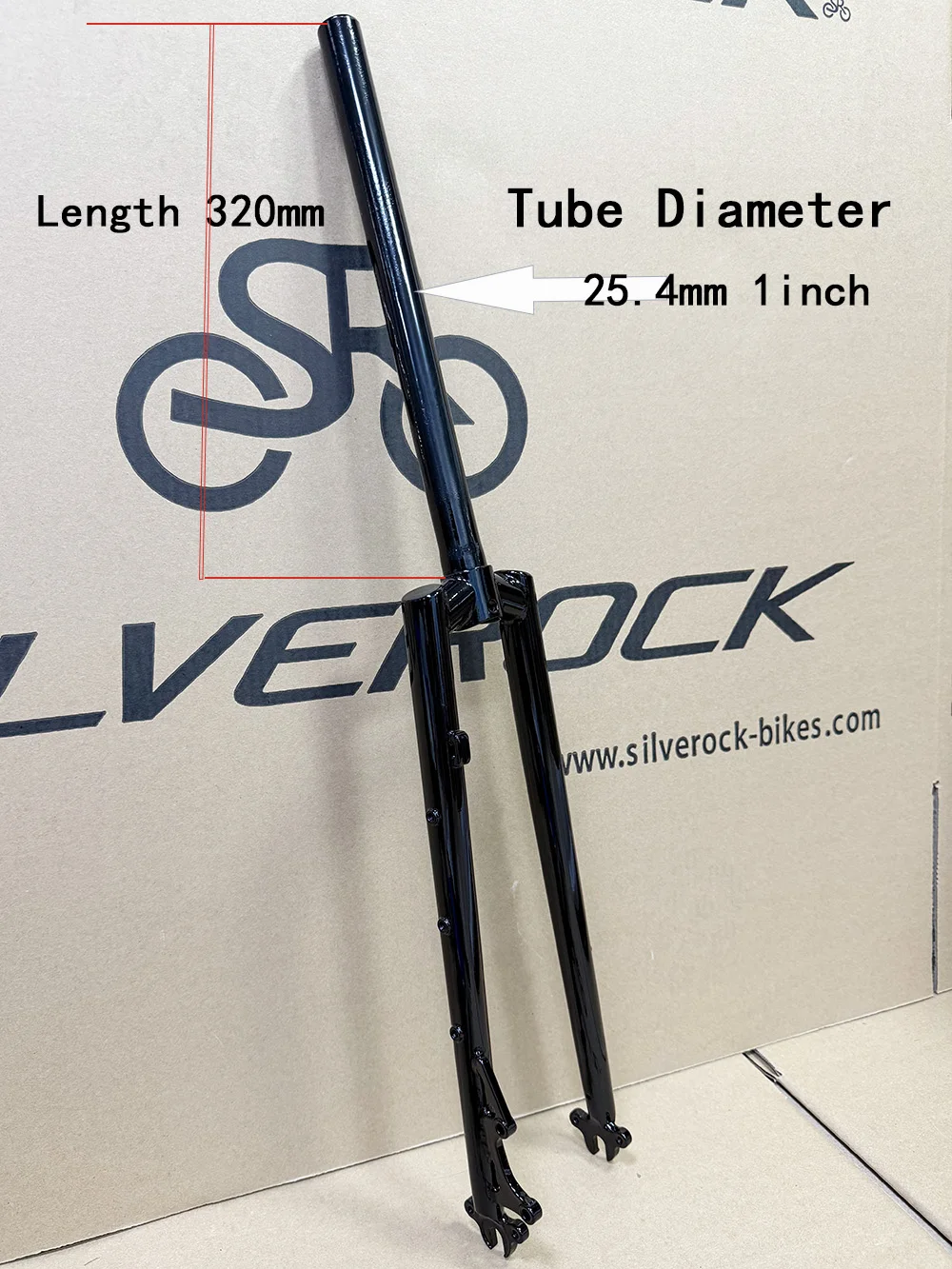 Chrome Steel Fork Road Bike Gravel Cyclocross 700C 28zoll 29er 28.6mm 25.4mm 1inch Disc Brake Kick Scooter Classic Quality Forks