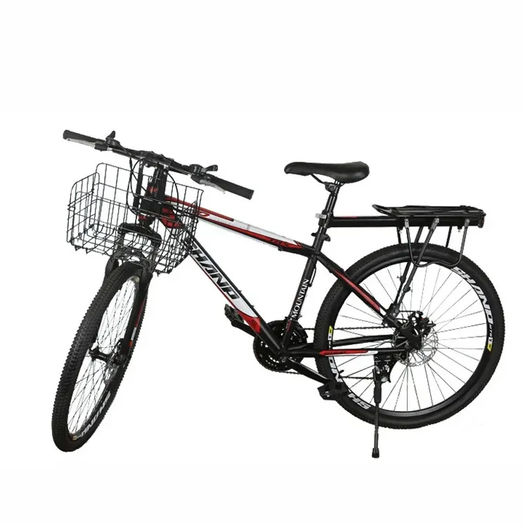 Mountain Bike Folding Hanging Basket Bicycle Basket Basket Front and Rear Hanging Bold Side Trailer