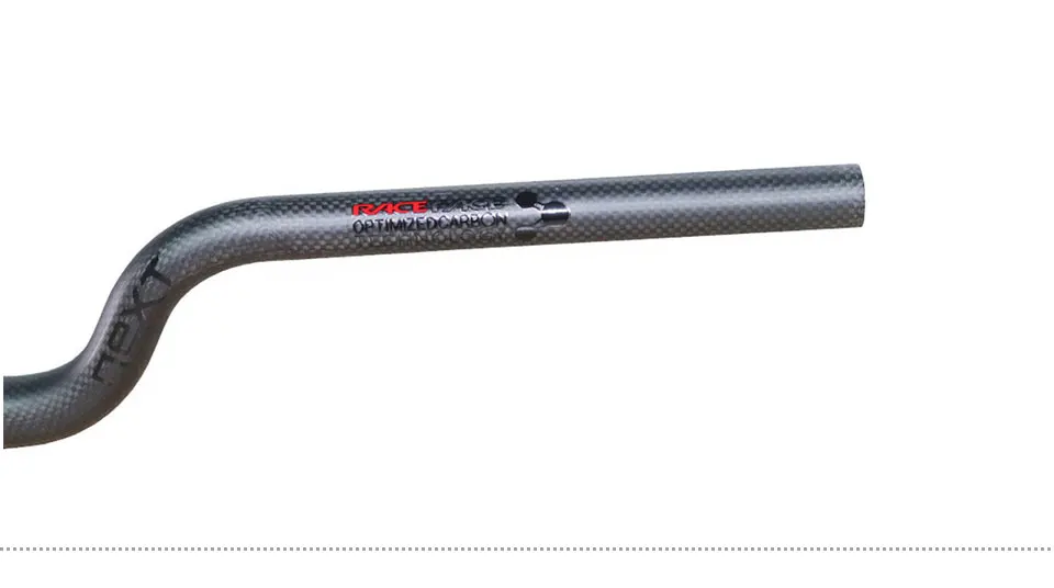 Race Face Next Mountain/Folded Bike 3K Matte Full Carbon Fibre U Shape Bike Handlebar Bright Logo Clamp 25.4/31.8mm Bike Parts