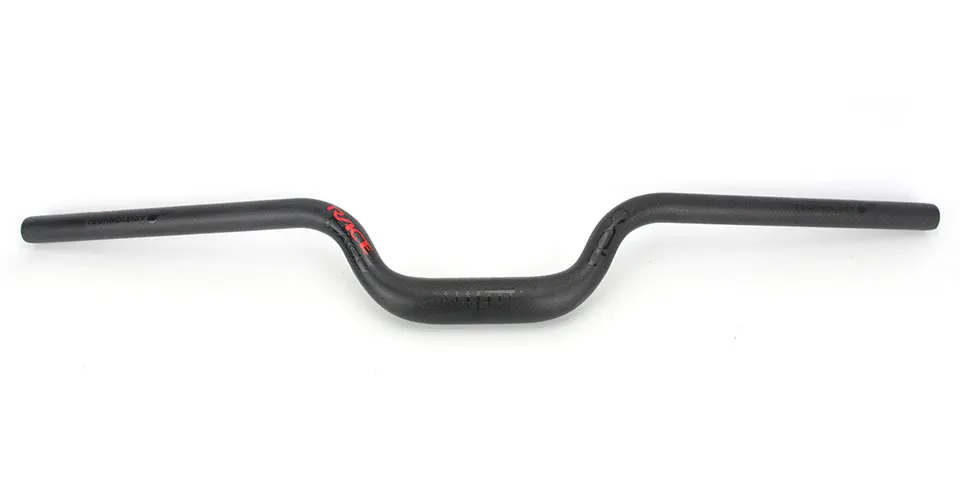 Race Face Next Mountain/Folded Bike 3K Matte Full Carbon Fibre U Shape Bike Handlebar Bright Logo Clamp 25.4/31.8mm Bike Parts