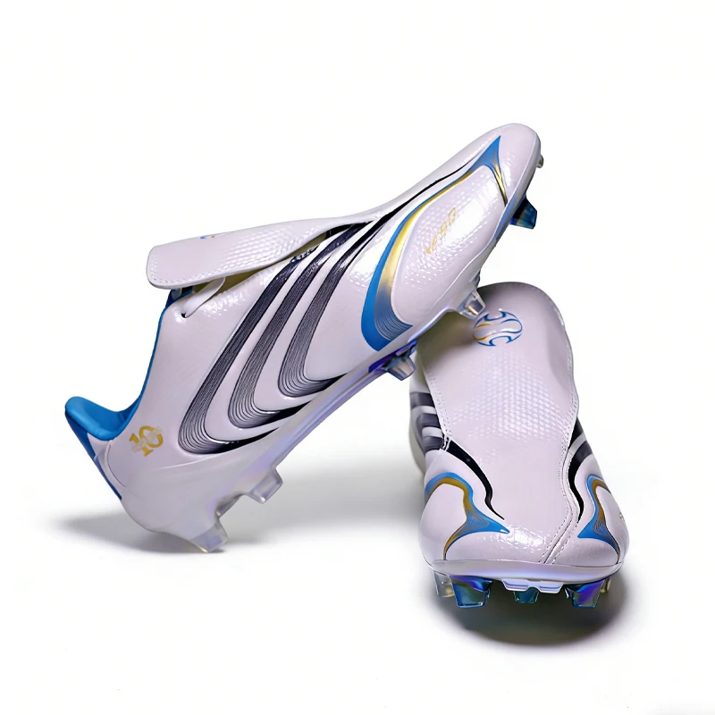 Mens Soccer Shoes F50Pro High Quality Outdoor FG Football Shoes Boys Training Football Sneakers (Chuteira Campo) 39-45