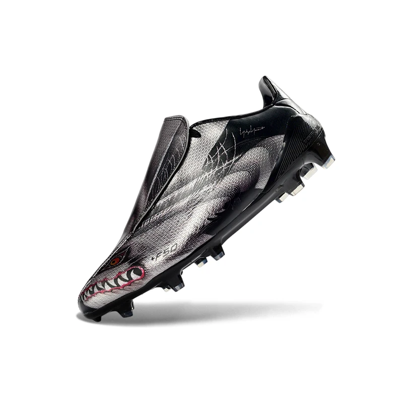 Mens Soccer Shoes F50Pro High Quality Outdoor FG Football Shoes Boys Training Football Sneakers (Chuteira Campo) 39-45