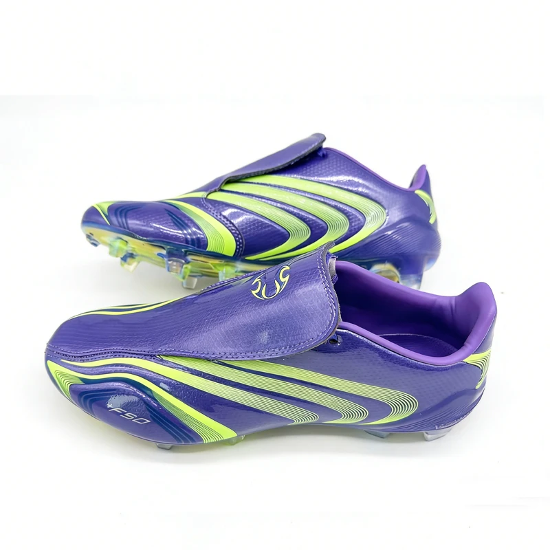 Mens Soccer Shoes F50Pro High Quality Outdoor FG Football Shoes Boys Training Football Sneakers (Chuteira Campo) 39-45