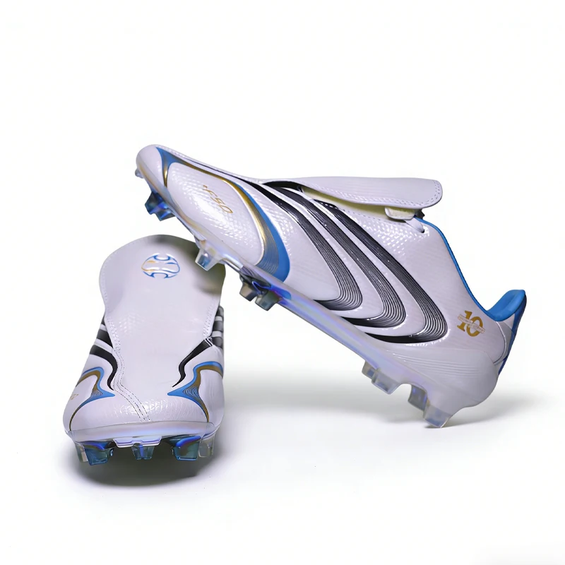 Mens Soccer Shoes F50Pro High Quality Outdoor FG Football Shoes Boys Training Football Sneakers (Chuteira Campo) 39-45