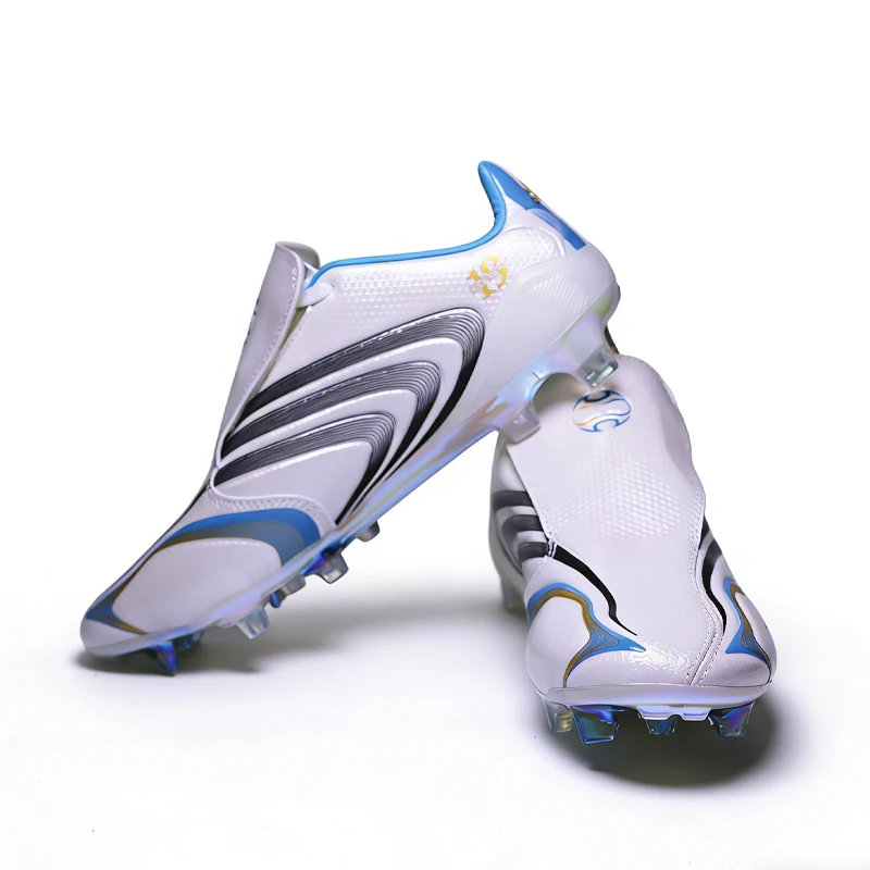 Mens Soccer Shoes F50Pro High Quality Outdoor FG Football Shoes Boys Training Football Sneakers (Chuteira Campo) 39-45