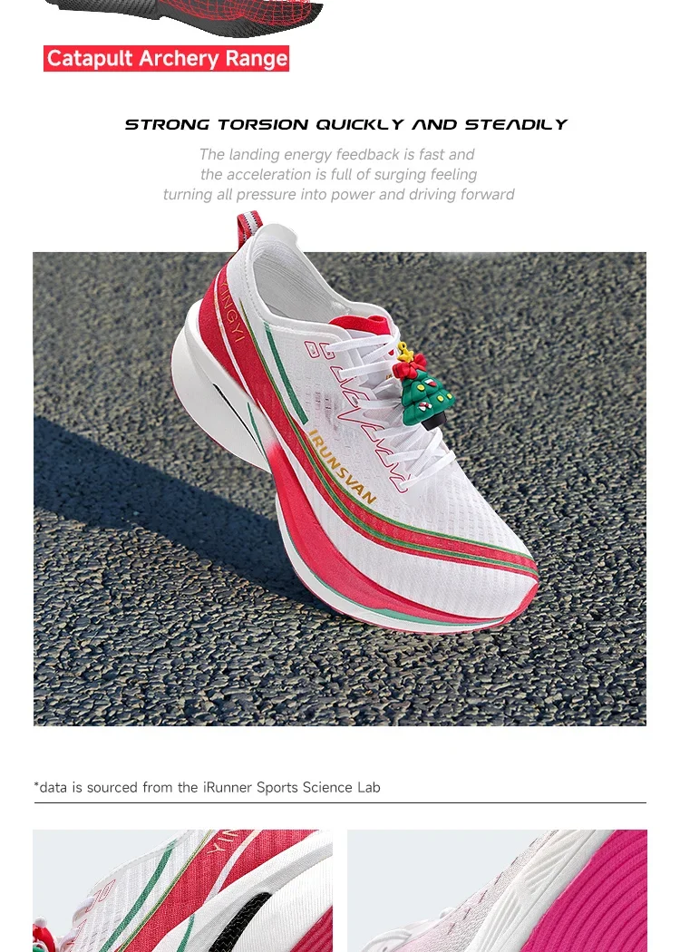 IRUNSVAN Outdoor Training Shoes Running Shoes Mesh Breathable Running Shoes Men's Lightweight Fitness Shoes Women's Casual Shoes