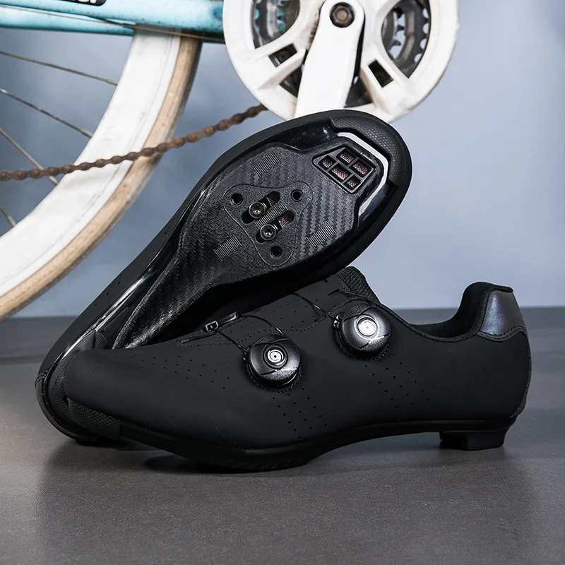 Mtb Cycling Shoes Man Cleats Shoes Flat Pedal Bicycle Shoe Speed Cycling Sneaker Men Mountain Bike Shoe Spd Racing Lock Footwear