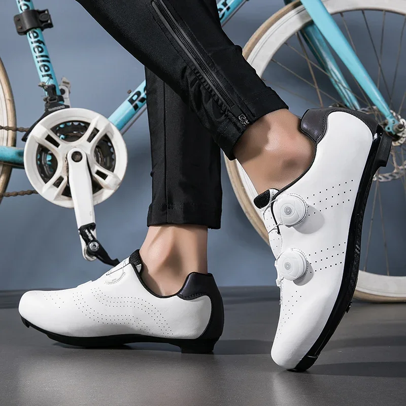 Mtb Cycling Shoes Man Cleats Shoes Flat Pedal Bicycle Shoe Speed Cycling Sneaker Men Mountain Bike Shoe Spd Racing Lock Footwear
