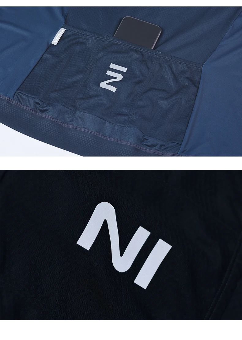 NBIKE Cycling Bike Jersey Mens Plus Size Short Sleeve Quick Dry with 3 Rear Pockets Moisture Wicking Full Zipper MTB Bike Shirt