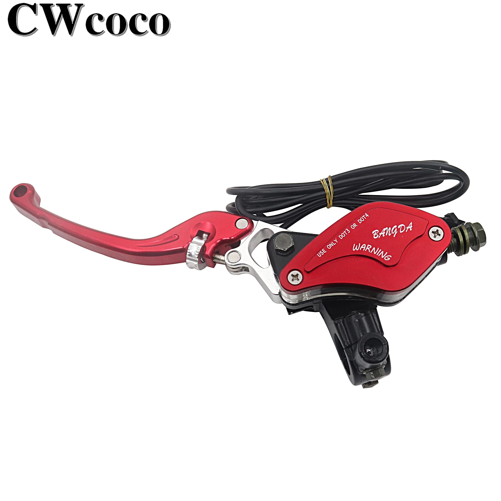 M10 Electric Vehicle Disc Brake Upper Pump With Hydraulic Pump, Brake Handle Lever for Citycoco Modified Accessories Parts