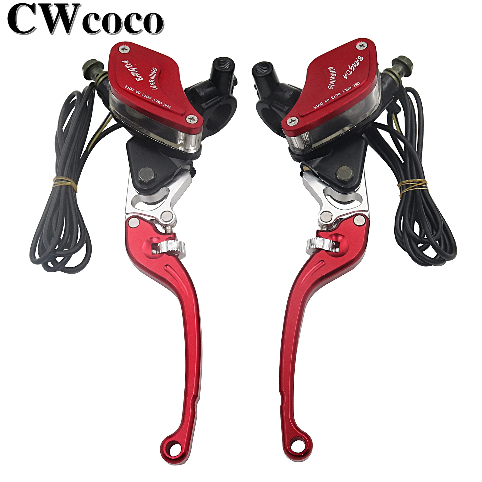 M10 Electric Vehicle Disc Brake Upper Pump With Hydraulic Pump, Brake Handle Lever for Citycoco Modified Accessories Parts