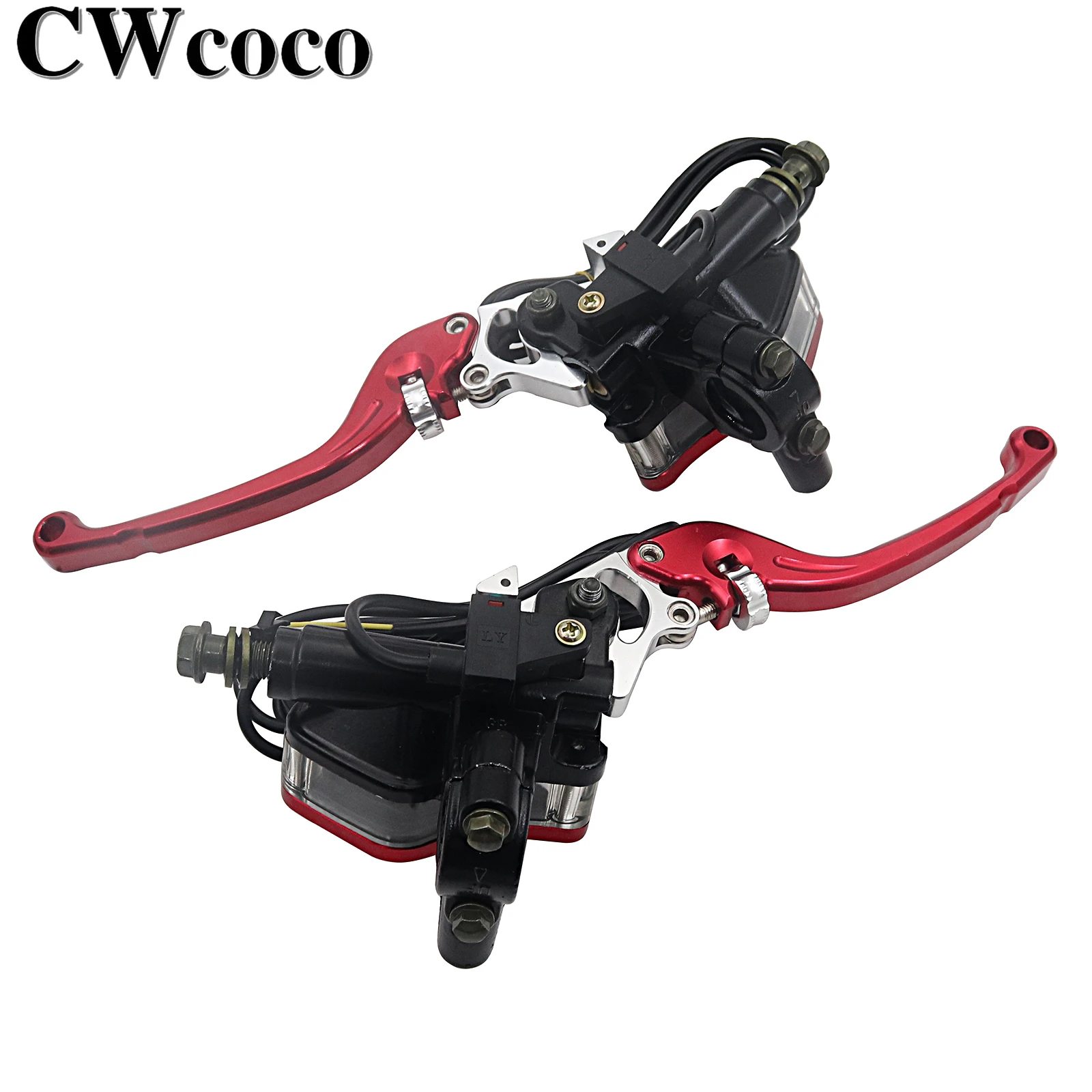 M10 Electric Vehicle Disc Brake Upper Pump With Hydraulic Pump, Brake Handle Lever for Citycoco Modified Accessories Parts