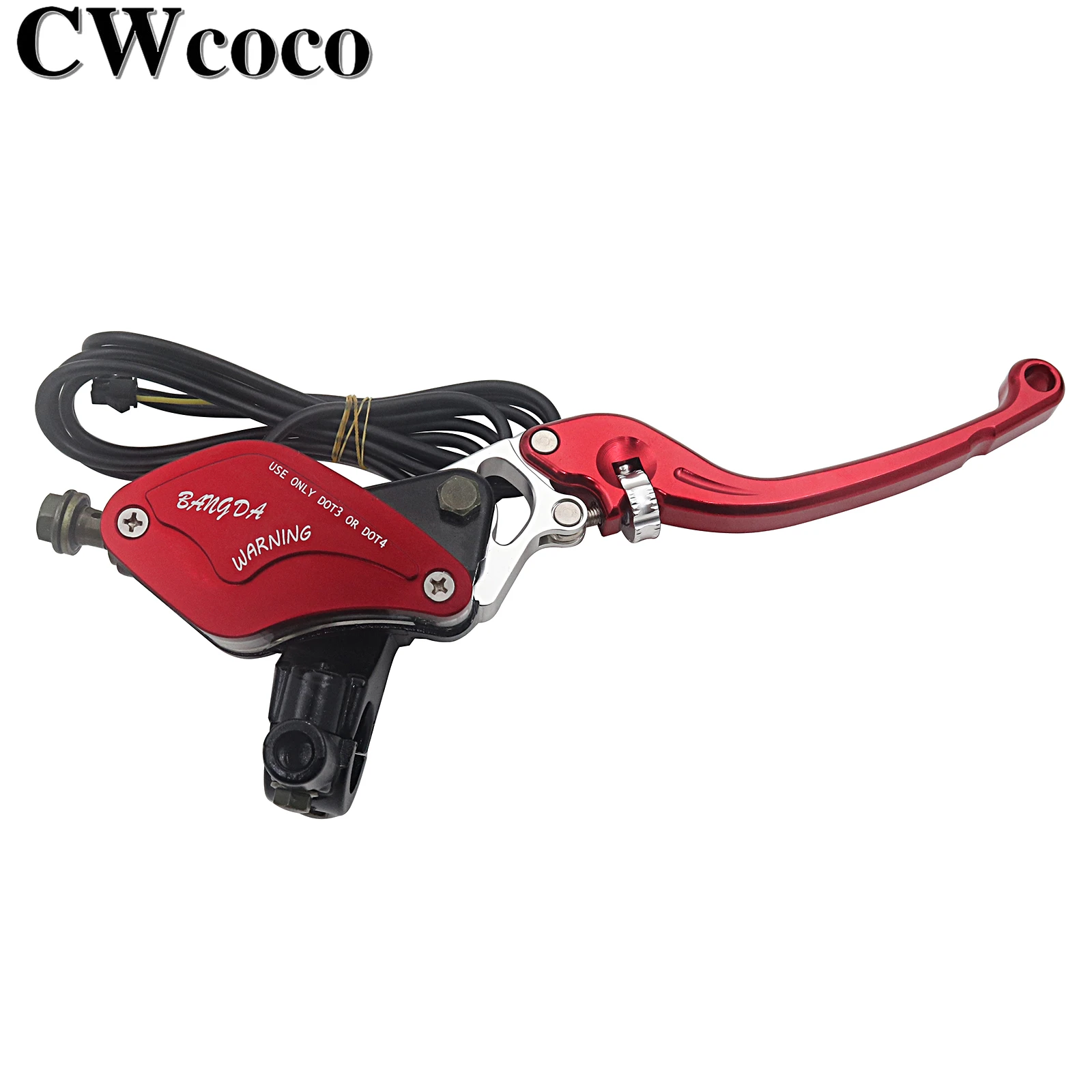 M10 Electric Vehicle Disc Brake Upper Pump With Hydraulic Pump, Brake Handle Lever for Citycoco Modified Accessories Parts