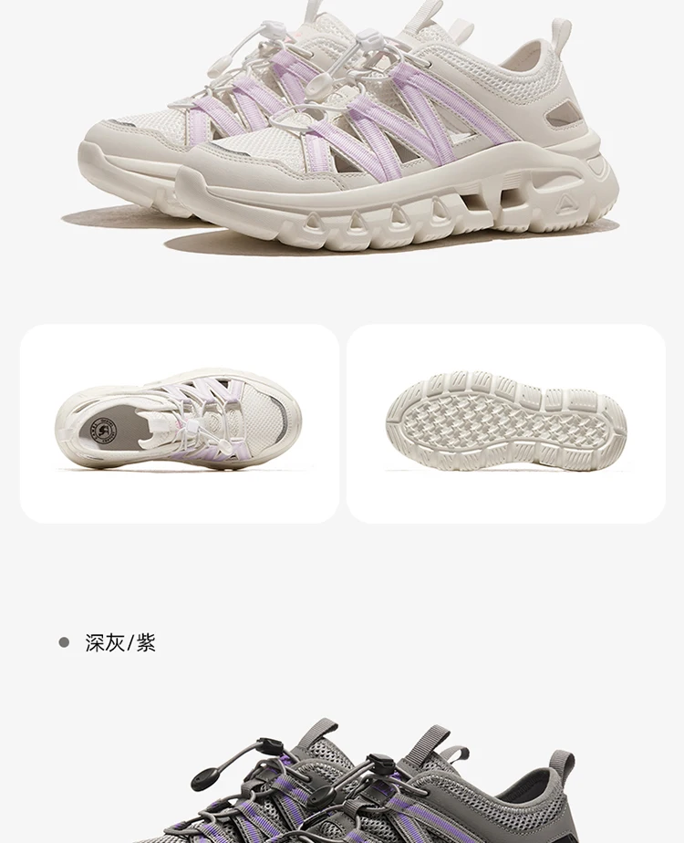 GOLDEN CAMEL Hiking Shoes for Women Summer Beach Sandals Seaside Breathable lightweight Mesh Sports Closed Toe Sandal Men 2024