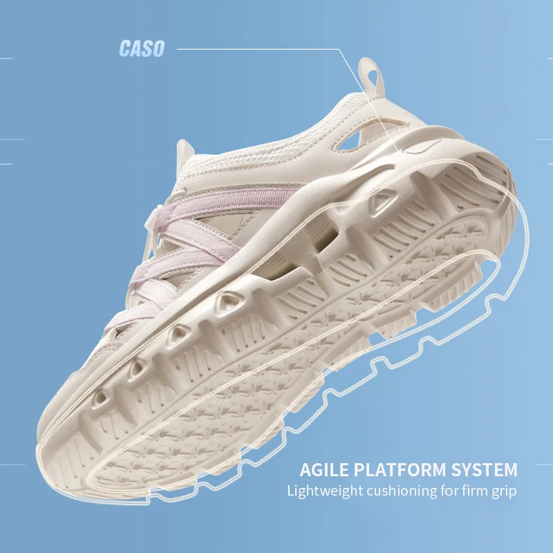 GOLDEN CAMEL Hiking Shoes for Women Summer Beach Sandals Seaside Breathable lightweight Mesh Sports Closed Toe Sandal Men 2024
