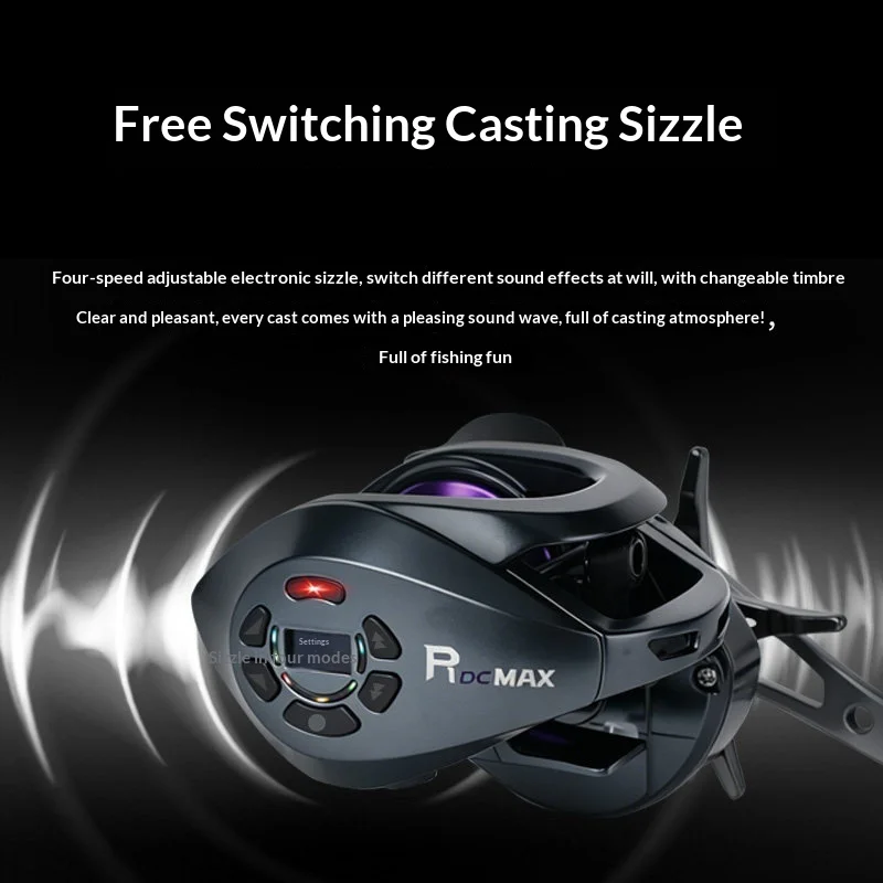 Takuma 26 New P1dc Max Baitcasting Reel Hologram Intelligent Control Electronic Brake Anti Backlash Long Casting Universal Lure