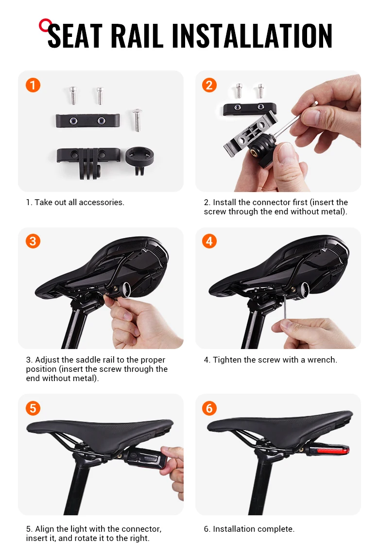 RAVEMEN CL50/CL100/CL200 Bike Rear Light Bicycle LED Taillight Lamp USB-C Rechargeable Auto On-off Brake Sensor Side Visibility