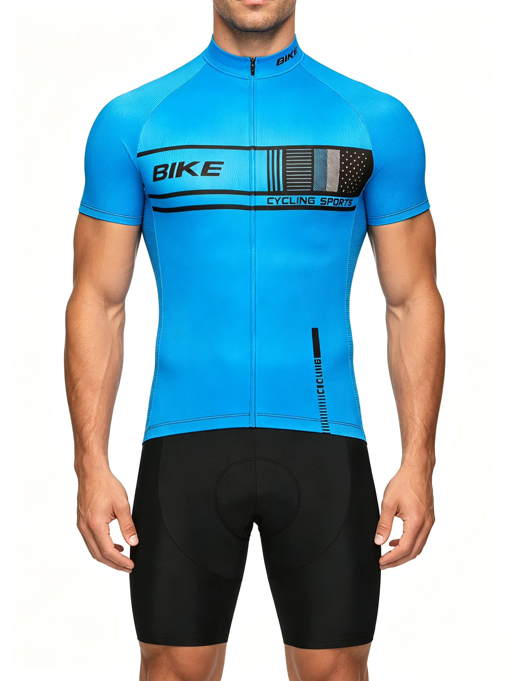 Summer Pro Team Black Cycling Clothing Cycling Jersey Set Men Road Bike Shirt Suit Bicycle Bib Shorts