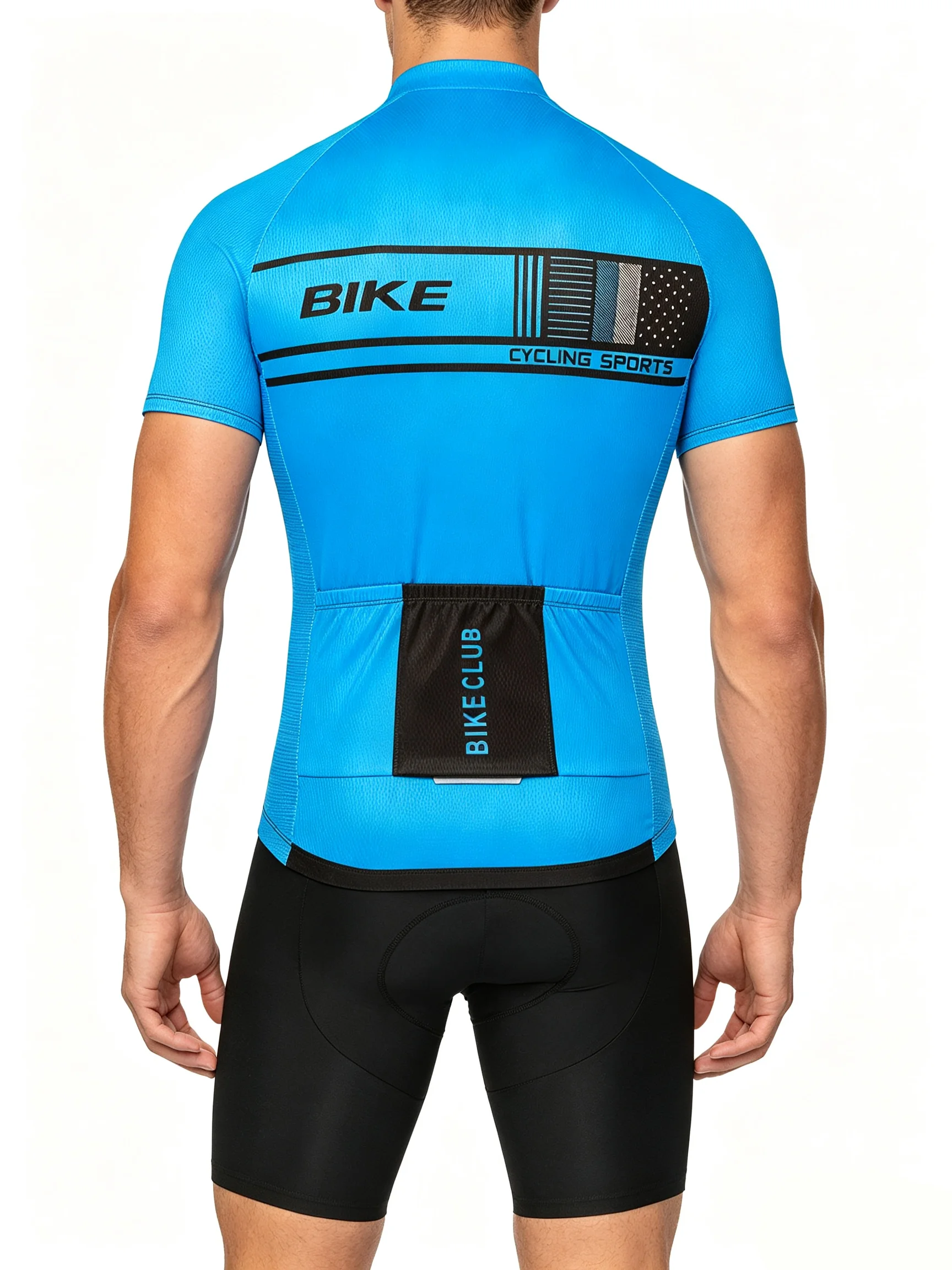 Summer Pro Team Black Cycling Clothing Cycling Jersey Set Men Road Bike Shirt Suit Bicycle Bib Shorts