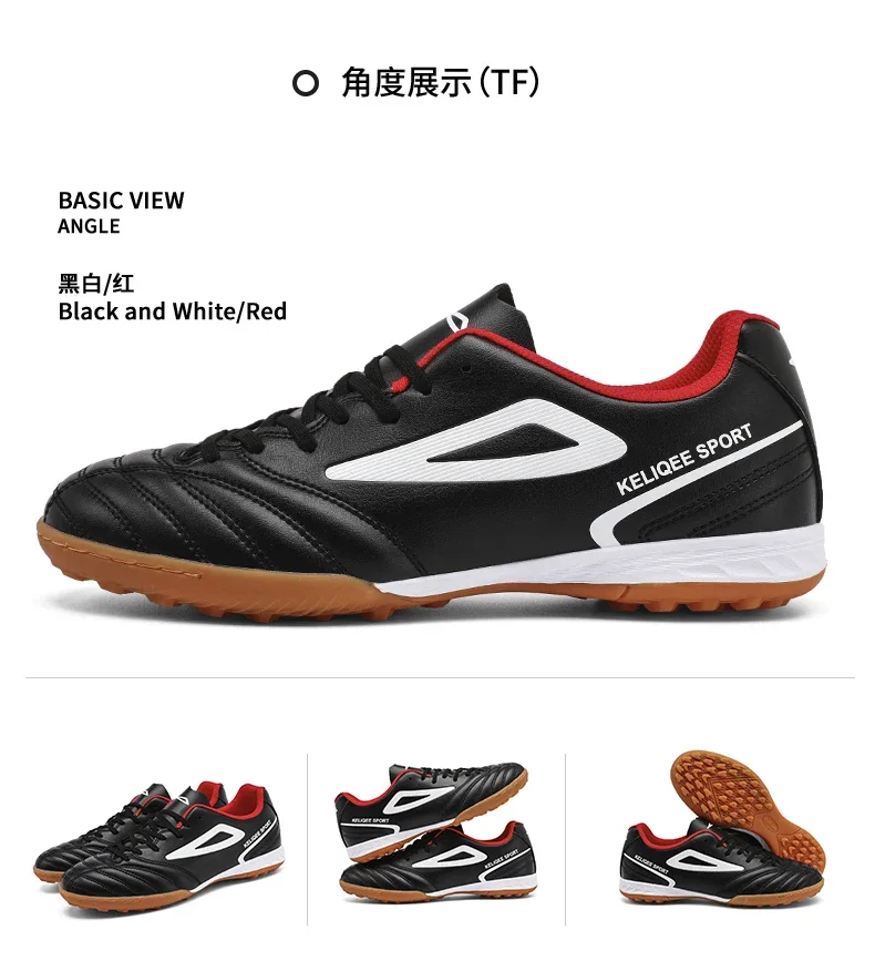 Men Football Boots Professional Original Resistant Comfortable Football Shoes Turf Studded Male Indoor Casual Match Soccer Shoes