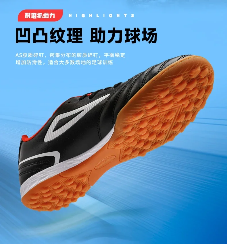 Men Football Boots Professional Original Resistant Comfortable Football Shoes Turf Studded Male Indoor Casual Match Soccer Shoes