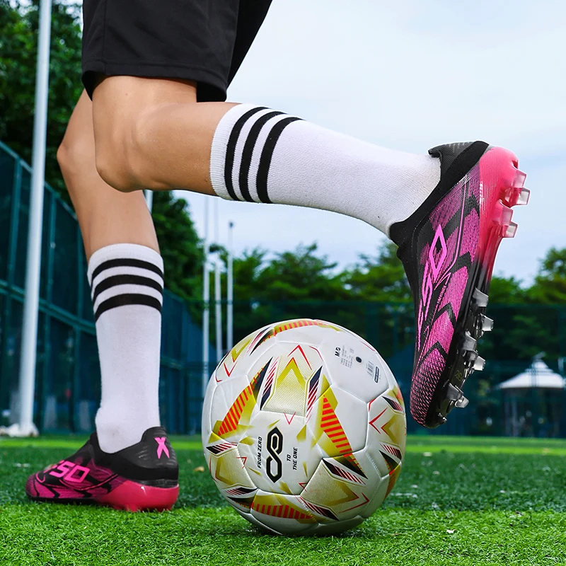 8850 High Quality Mens Football Boots F50 FG/TF Training Studded Fast Soccer Cleats Boys Long Spikes Non Slip Football Shoes