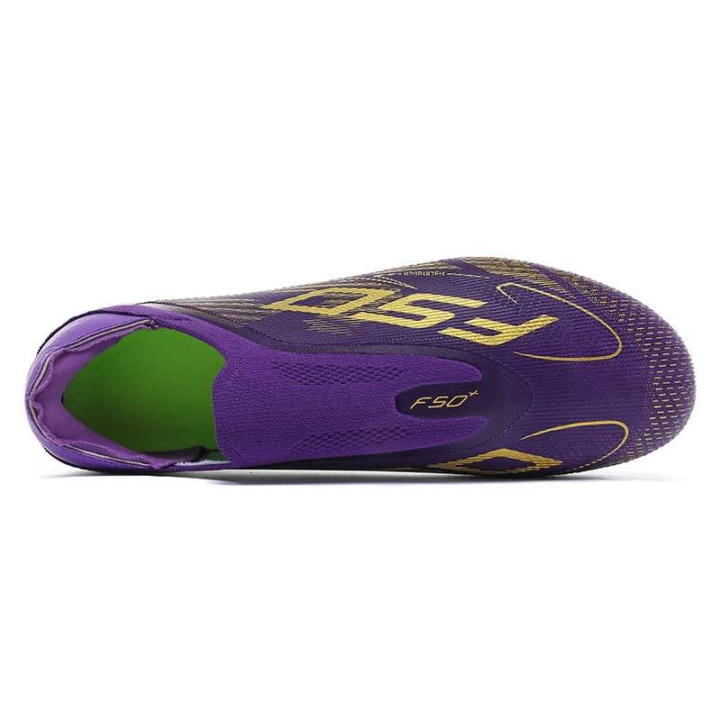 8850 High Quality Mens Football Boots F50 FG/TF Training Studded Fast Soccer Cleats Boys Long Spikes Non Slip Football Shoes