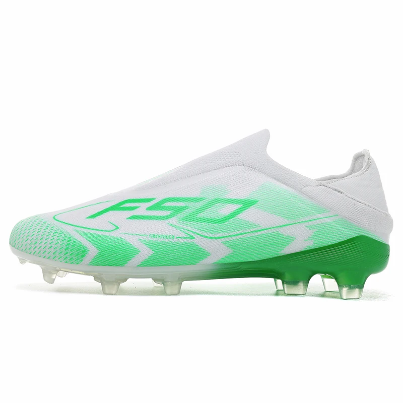 8850 High Quality Mens Football Boots F50 FG/TF Training Studded Fast Soccer Cleats Boys Long Spikes Non Slip Football Shoes