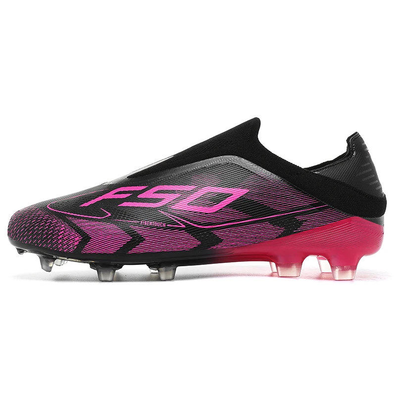 8850 High Quality Mens Football Boots F50 FG/TF Training Studded Fast Soccer Cleats Boys Long Spikes Non Slip Football Shoes