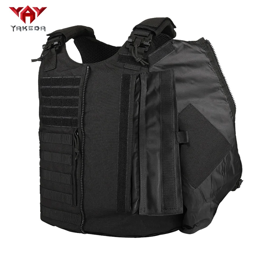 YAKEDA Adjustable Shoulder Strap Quick Release Buckle Hunting Tank Top MOLLE Expansion with Hidden Pocket