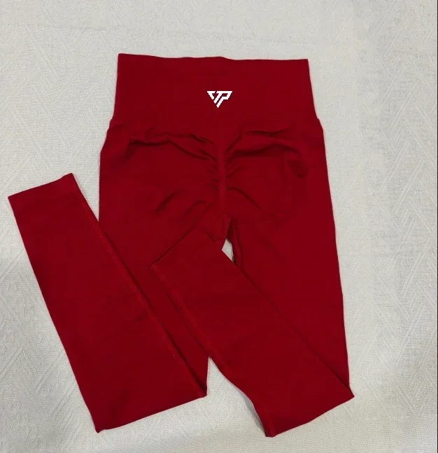 KEEP THAT PUMP Recoil Leggings Fitness Gym Yoga Cycling Seamless Women's Pants Hip Pleated High Waist Tight Scrunch Butt Pants